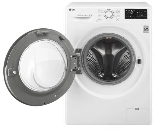 LG FH2U2TDN1 lavatrice Caricamento frontale 8 kg 1200 Giri/min Bianco