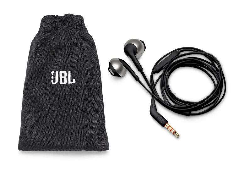 JBL T205 Auricolare Cablato In-ear Musica e Chiamate Nero