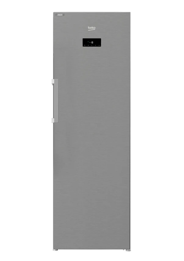 Beko RFNE312E43XN Congelatore Verticale a Libera Installazione 275 L E Acciaio inossidabile