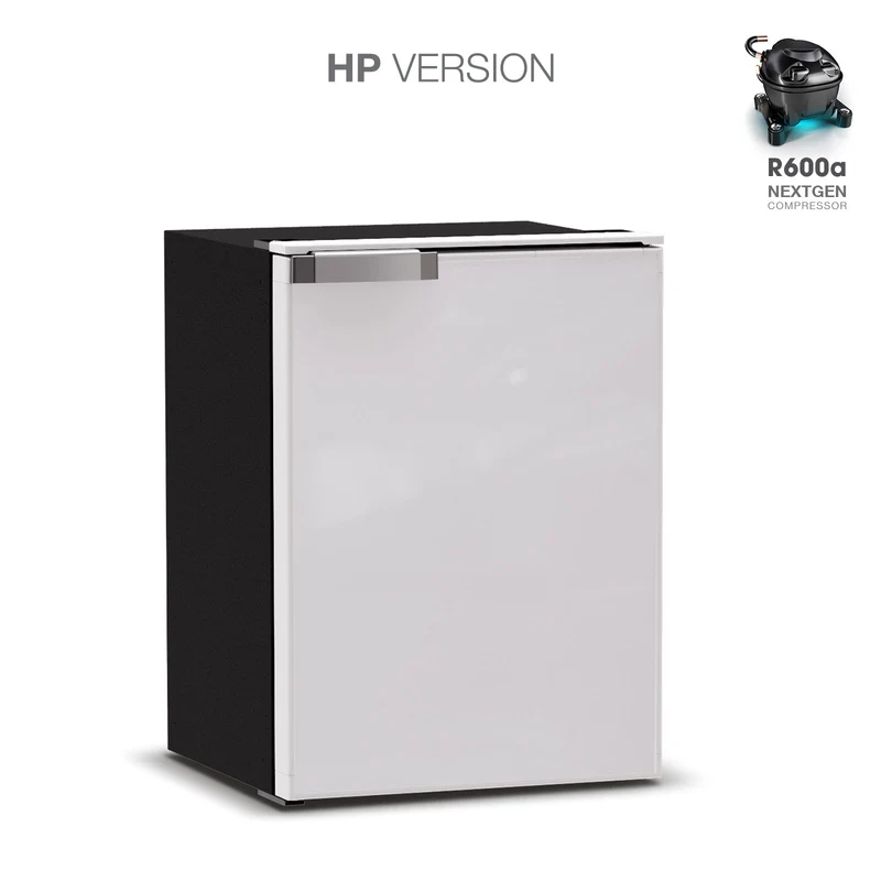 Ⓜ️🔵🔵🔵 Vitrifrigo C42L CHR HP - Frigo-Freezer, Porta singola, 42 Litri, Grigio, Luce LED, Vent Position, A x L x P 53.2x38x38.4 cm