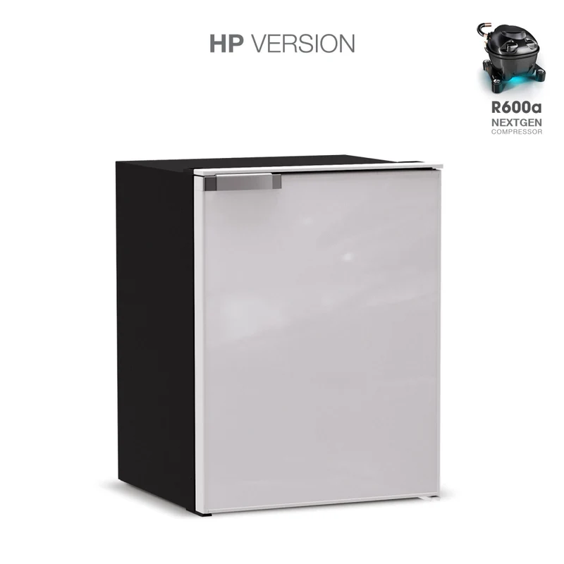 Ⓜ️🔵🔵🔵 Vitrifrigo C60i CHR HP - Frigo-Freezer, Porta singola, 60 Litri, Grigio, Vent Position, AxLxP 62.2x47x45.7 cm