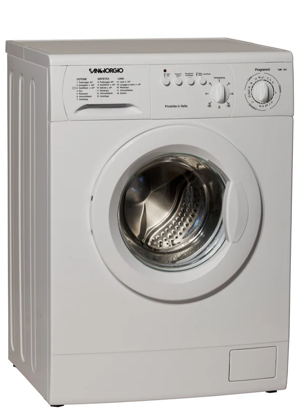 Ⓜ️🔵🔵🔵👌 SanGiorgio S4210C - Lavatrice con programmatore meccanico, 5 kg, centrifuga 1000 giri, Nuova classe C (ex A++)