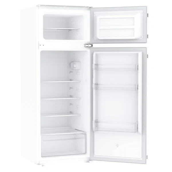 Ⓜ️🔵🔵🔵 Candy CELDP2450H - [📦🚨Spedizione immediata!🚚💨] Frigorifero doppia porta, incasso, BIANCO, ripiani in vetro, luce LED, statico, Nuova classe E, alto 145 cm, Capacità totale 205 L (169+36L)