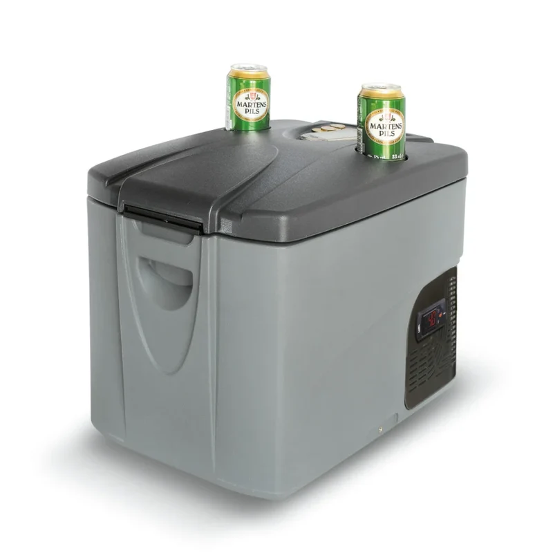 Ⓜ️🔵🔵🔵 Vitrifrigo C29D - Frigo-Freezer Portatile, Termostato Digitale, 29 L, Grigio, Luce LED Interna, A x L x P 39x53x34.5 cm