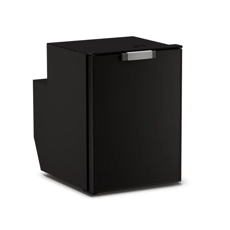 Ⓜ️🔵🔵🔵 Vitrifrigo C51DWi CHR - Frigo-Freezer, A cassetto, 51 Litri, Nero, Serie CHROMELOCK, Luce LED, AxLxP 53.2x38x51.4 cm