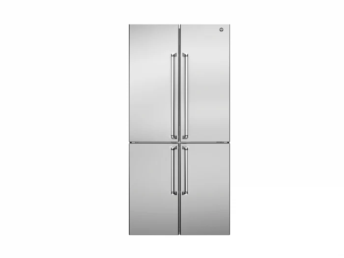 Ⓜ️🔵🔵🔵 LA GERMANIA RLG844CFNXTT - Frigorifero Cross Door, Acciaio Inox, 84 cm, 321 L frigorifero/ 166 L congelatore, Acciaio Inox, Total No Frost, Serie Americana, Libera Installazione, Nuova Classe D