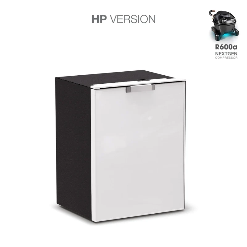 Ⓜ️🔵🔵🔵 Vitrifrigo C75DWL CHR HP - Frigo-Freezer, A cassetto, 75 Litri, Grigio, Serie CHROMELOCK, Luce LED, A x L x P 62.2x47x46 cm