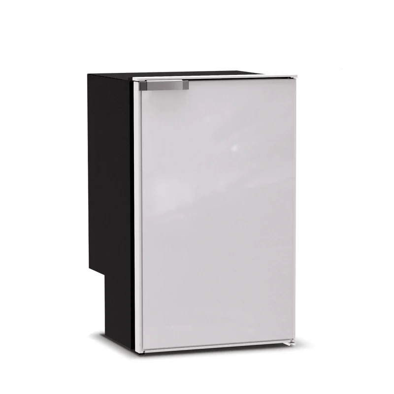 Ⓜ️🔵🔵🔵 Vitrifrigo C85i CHR - Frigo-Freezer, Porta singola, 85 Litri, Grigio, Luce LED, Vent Position, A x L x P 79.2x48.5x47 cm