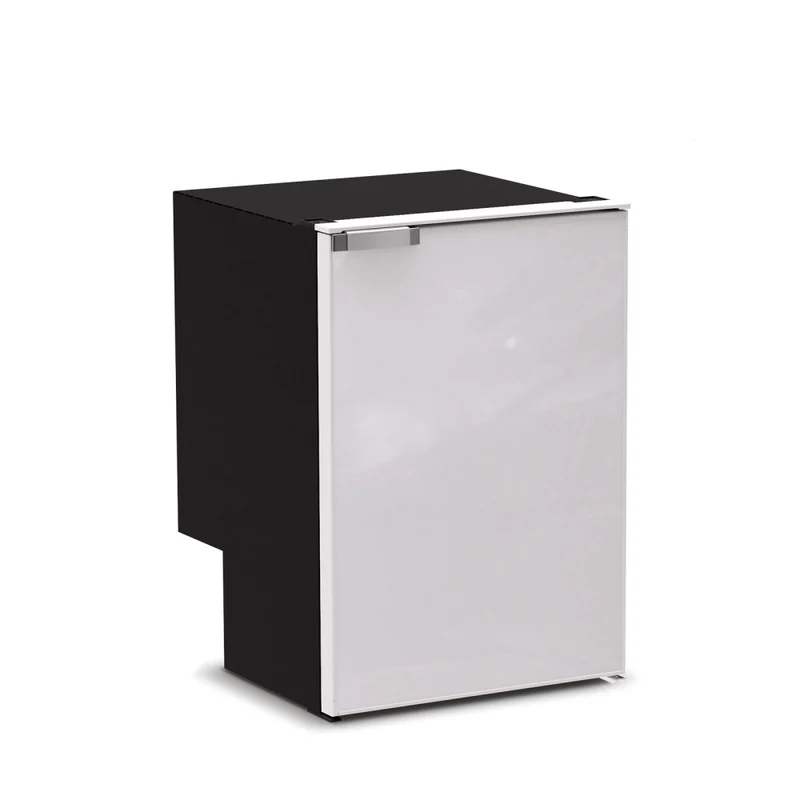 Ⓜ️🔵🔵🔵 Vitrifrigo C115i CHR - Frigo-Freezer, Porta singola, 115 Litri, Grigio, Serie CHROMELOCK, Luce LED, Vent Position, A x L x P 76.6x52.5x56 cm