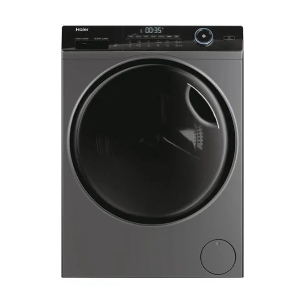 Ⓜ️🔵🔵🔵 Haier HW80-B14959S8U1 - Lavatrice ANTRACITE a carica frontale, I-Pro Series 5, Libera installazione, 8 kg, 1400 giri/min, motore a movimento diretto, Nuova classe A, L x P x A (mm) 595x583x850