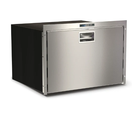 Ⓜ️🔵🔵🔵 Vitrifrigo DW70 OCX2 RFX - Frigorifero a cassetto singolo, 75 Litri, Acciaio Inox, Steelock, Termostato LED, Vent Position, A x L x P 46x66.6x59.2 cm