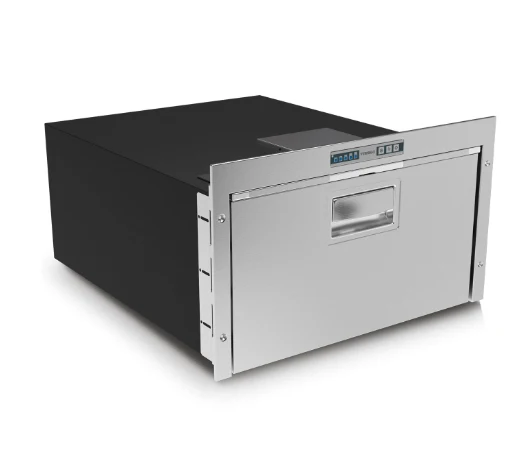 Ⓜ️🔵🔵🔵 Vitrifrigo DW35 OCX2 BTX - Frezeer a cassetto singolo, 35 Litri, Acciaio Inox, Steelock, Termostato LED, Vent Position, A x L x P 29.1x49.8x72.7 cm