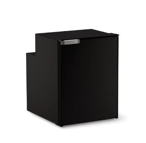 Ⓜ️🔵🔵🔵 Vitrifrigo C90i CHR - Frigo-Freezer, Porta singola, 90 Litri, Nero, Luce LED, Vent Position, A x L x P 62.2x47x54.7 cm