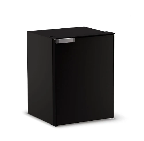 Ⓜ️🔵🔵🔵 Vitrifrigo C75L CHR - Frigo-Freezer, Porta singola, 75 Litri, Nero, Luce LED, Vent Position, A x L x P 62.2x47x46 cm