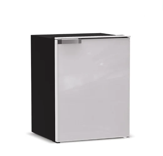 Ⓜ️🔵🔵🔵 Vitrifrigo C60i CHR - Frigo-Freezer, Porta singola, 60 Litri, Grigio, Luce LED, Vent Position, A x L x P 62.2x47x45.7 cm