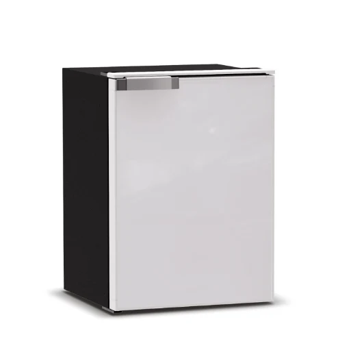 Ⓜ️🔵🔵🔵 Vitrifrigo C42L CHR - Frigo-Freezer, Porta singola, 42 Litri, Grigio, Luce LED, Vent Position, A x L x P 53.2x38x38.4 cm