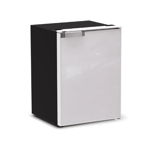 Ⓜ️🔵🔵🔵 Vitrifrigo C39i CHR - Frigo-Freezer, Porta singola, 39 Litri, Grigio, Luce LED, Vent Position, A x L x P 54.7x39x39.7 cm