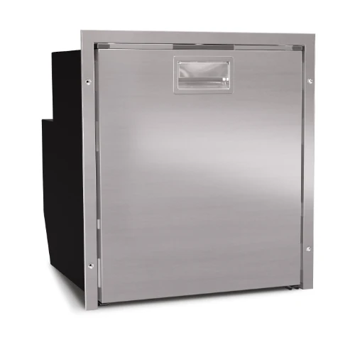 Ⓜ️🔵🔵🔵 Vitrifrigo C62iX OCX2 - Frigo-Freezer, Porta singola, 62 Litri, Acciaio Inox, Luce LED, Vent Position, A x L x P 55.8x51.3x54 cm