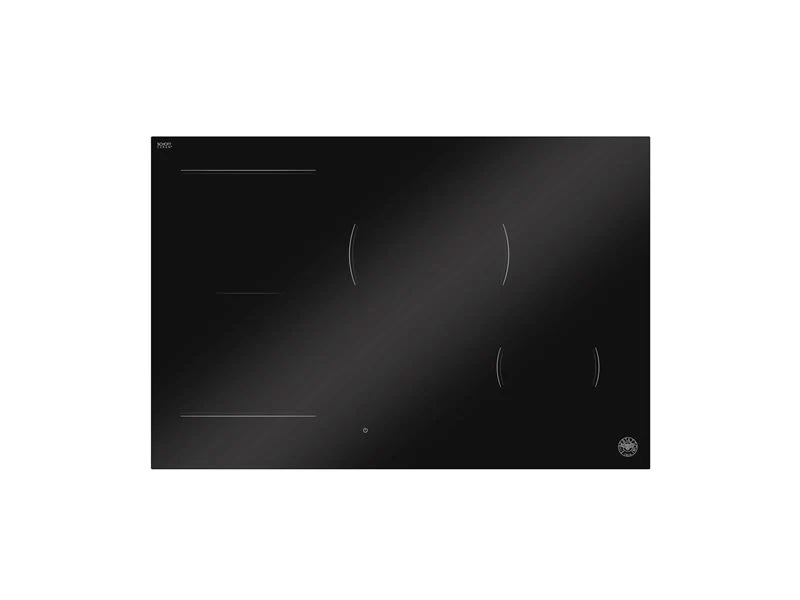 Ⓜ️🔵🔵🔵 BERTAZZONI P784I1M30NP - Piano Cottura a Induzione, 78 cm, Nero, 4 Zone, Serie Modern, Display LED, Funzione Multi-zone