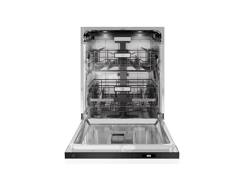 Ⓜ️🔵🔵🔵 BERTAZZONI DW60S3IBPSS - Lavastoviglie, Incasso, A scomparsa totale, Cerniere sliding, Panel ready, 60 cm, Serie Modern, 14 Coperti, Nuova Classe B