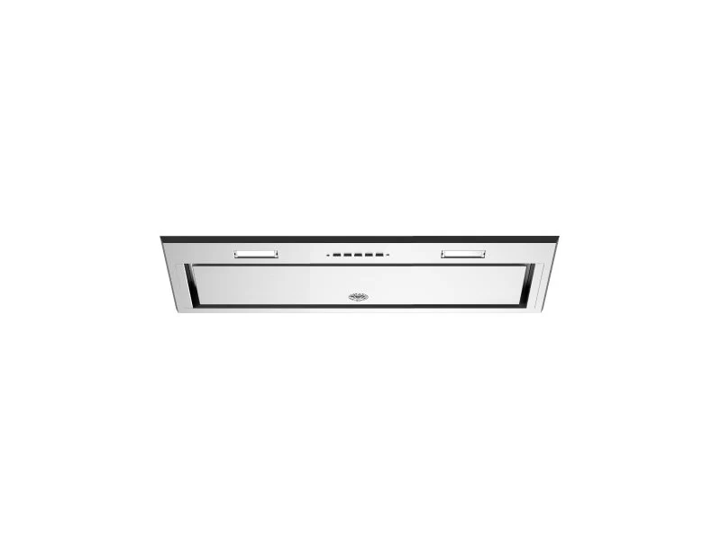 Ⓜ️🔵🔵🔵 BERTAZZONI KIN52MOD1XC - Cappa sottopensile, 52 cm, Incasso, Serie Modern, Acciaio Inox, 1 Motore