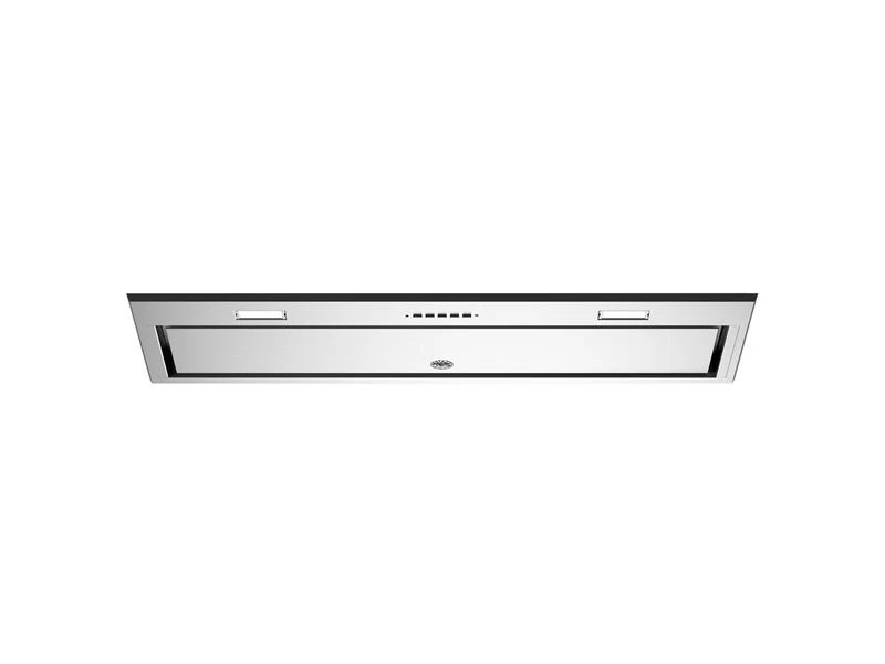 Ⓜ️🔵🔵🔵 BERTAZZONI KIN86MOD1XB - Cappa Sottopensile, 86 cm, Incasso, Serie Modern, Acciaio Inox, 1 Motore