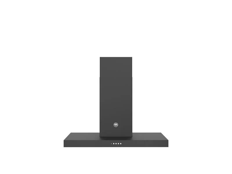 Ⓜ️🔵🔵🔵 BERTAZZONI KT90P1NEV - Cappa a parete, 90 cm, Nero opaco, Serie Master, Installazione a parete, Nuova classe B