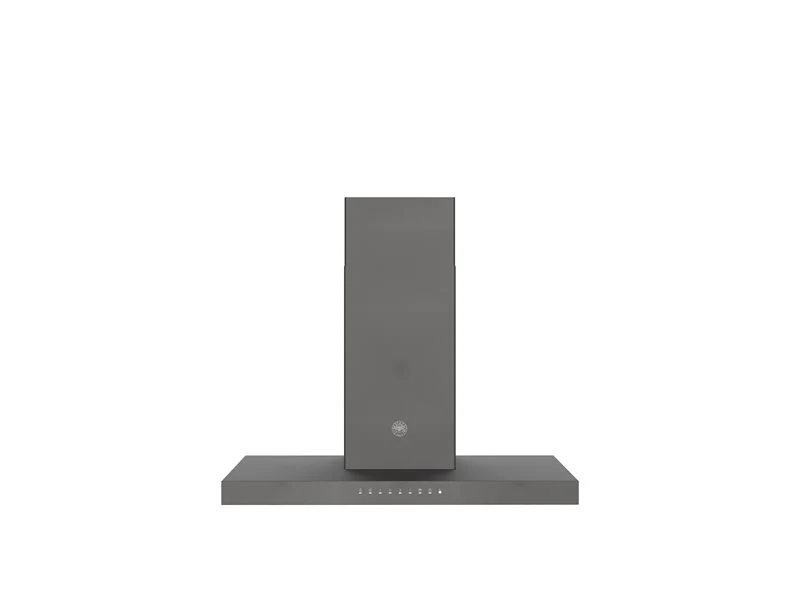 Ⓜ️🔵🔵🔵 BERTAZZONI KT90P1ANT - Cappa a parete, Carbonio, 90 cm, Serie Professional, Installazione a parete, Nuova Classe A+