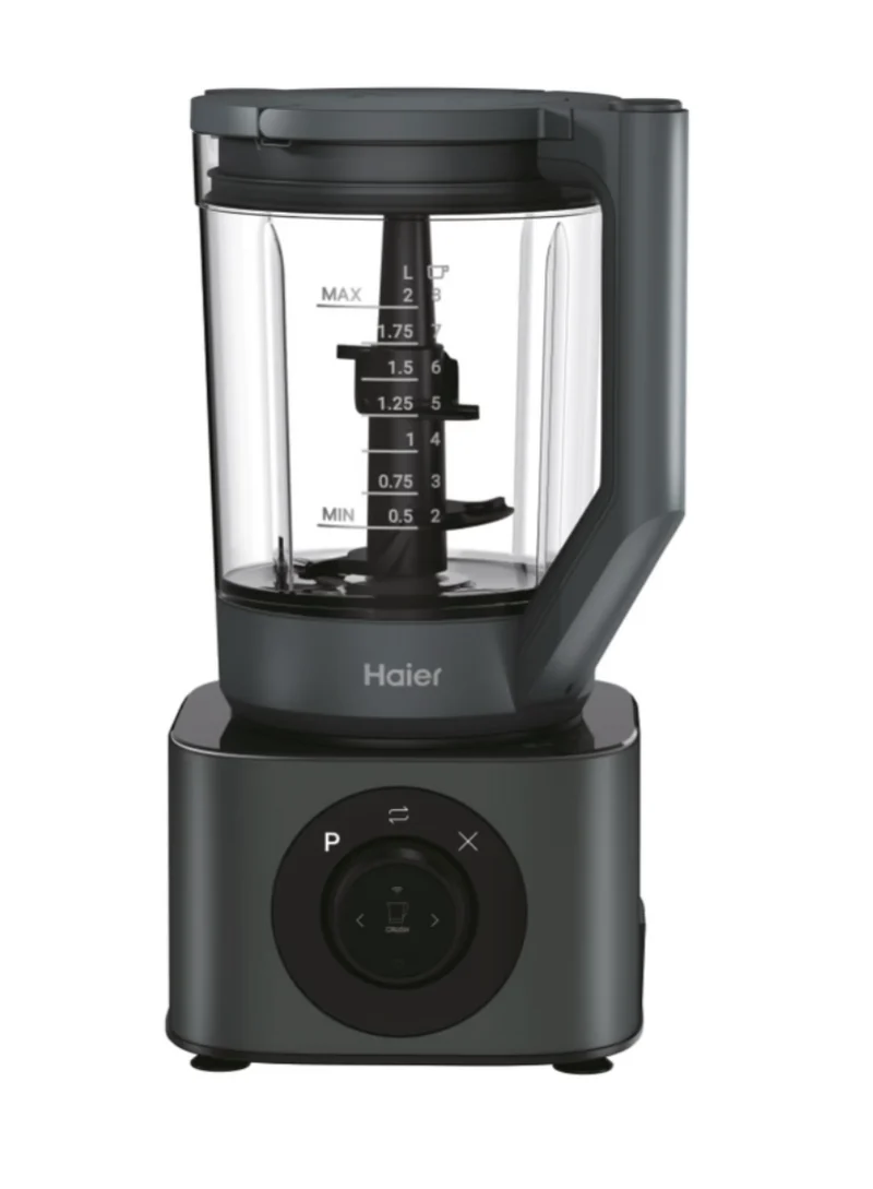 Ⓜ️🔵🔵🔵 Haier HBL7W5 011 - [📦🚨Spedizione immediata!🚚💨] Frullatore I-Master Serie 7, Obsidian Grey, 6 lame in acciaio inox, 2 litri, caraffa in Tritan (senza BPA, BPA FREE), con lame impastatrici, anche per cibi caldi, lavabile in lavastoviglie