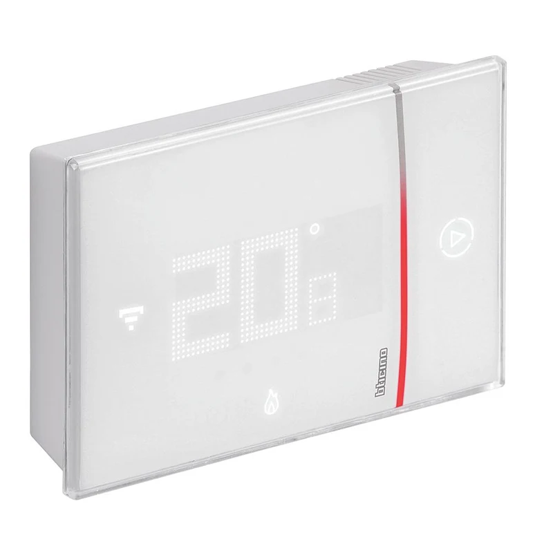Termostato Connesso BTicino Smarther 2 with Netatmo a parete bianco Wi-Fi Integrato XW8002W