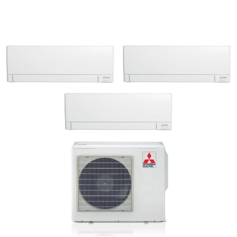 Condizionatore Trial Split Mitsubishi Electric Linea Plus MSZ-AY 7+7+7 con MXZ-3F54VF R-32 Wi-Fi Integrato