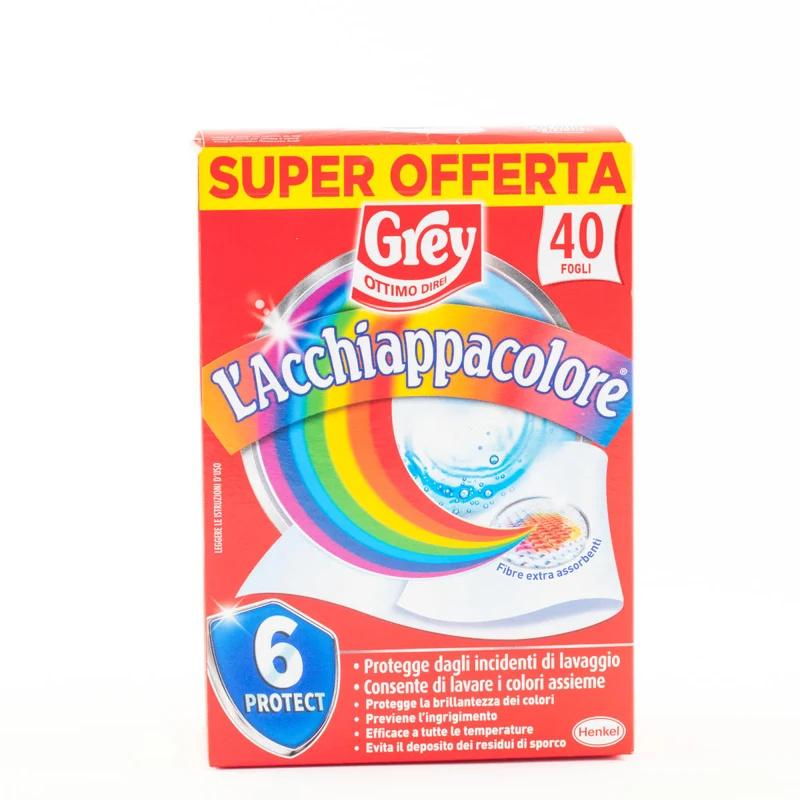 Grey L_acchiappacolore 40fogli Henkel