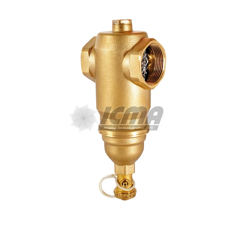 Filtro Defangatore Magnetico Sotto Caldaia ICMA in ottone 3/4" F/F