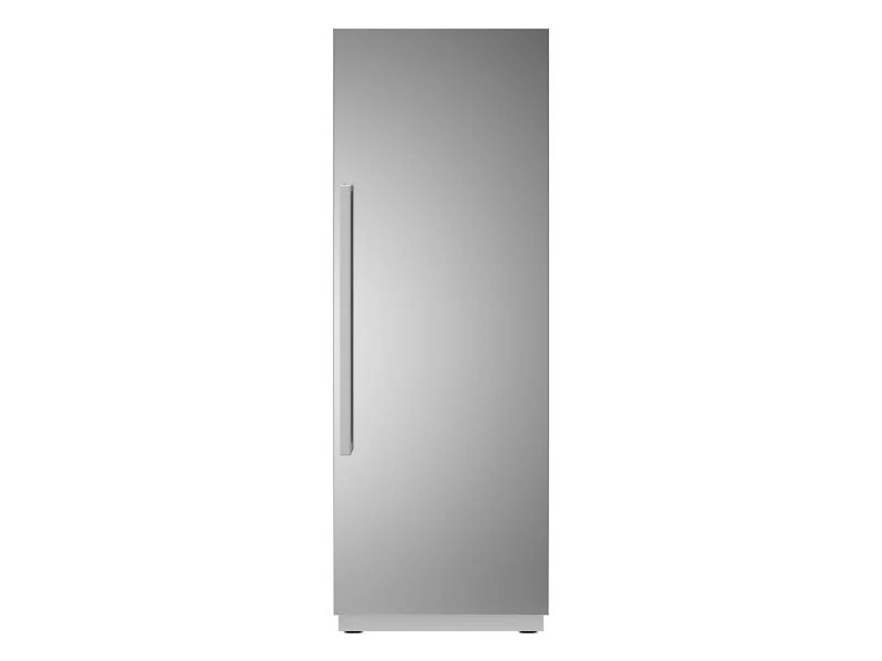 Ⓜ️🔵🔵🔵 BERTAZZONI RLD75S5FPNS + 901637 + 901556 - Colonna Frigorifero, Incasso, 75 cm, Porta Pannellata, Acciaio inox, Serie Master, Dispenser Acqua Interno, NO Frost, 470 L
