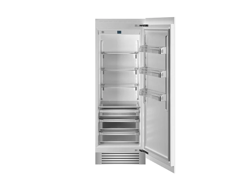 Ⓜ️🔵🔵🔵 BERTAZZONI LRD755UBRPTT/24 - Colonna Frigorifero, Incasso, 75 cm, Panel Ready, Serie Master, Touch & Scroll, Display TFT, Nuova classe E