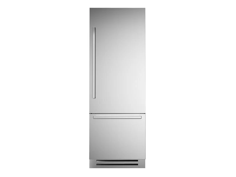 Ⓜ️🔵🔵🔵 BERTAZZONI REF755BBRXTT/24 + 901510 - Frigorifero Combianato, Incasso, 75 cm, Acciaio Inox, Serie Heritage, FlexMode, Nuova Classe E