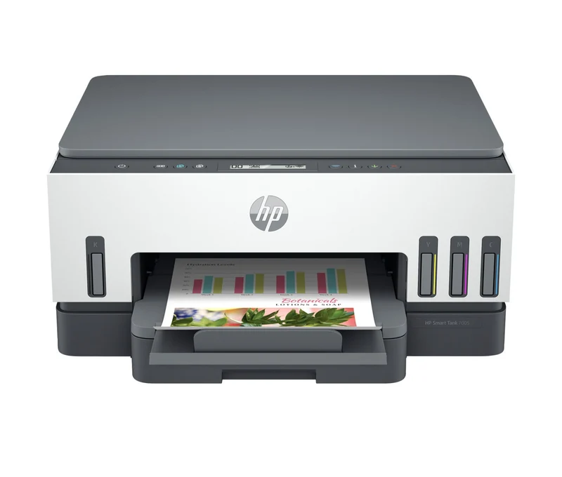 HP Smart Tank 7005 Stampante Multifunzione Wireless Fronte/Retro Grigio Bianco