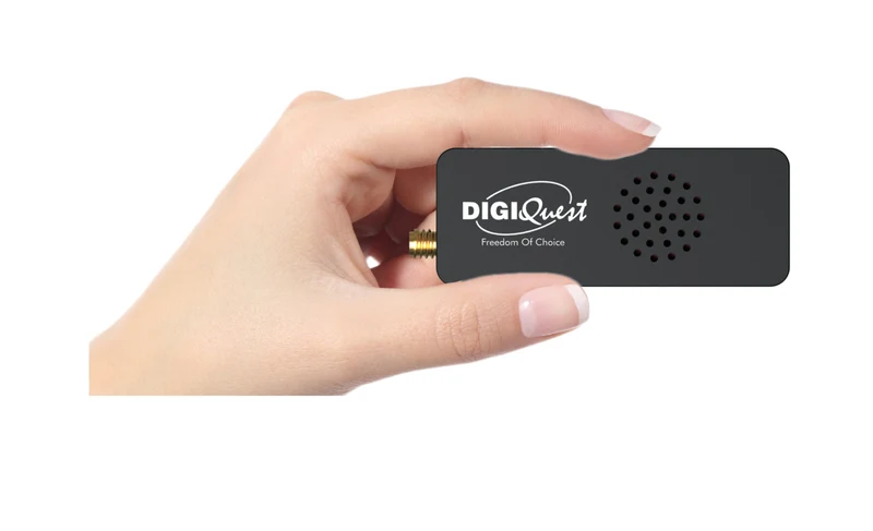 Digiquest X2O Decoder Digitale Terrestre Full HD DVB-T2 Nero con HDMI e USB