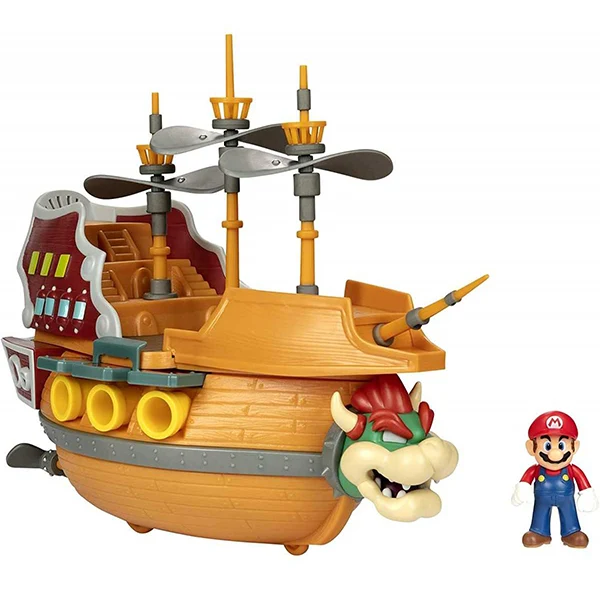 Jakks Super Mario Galeone Di Bowser