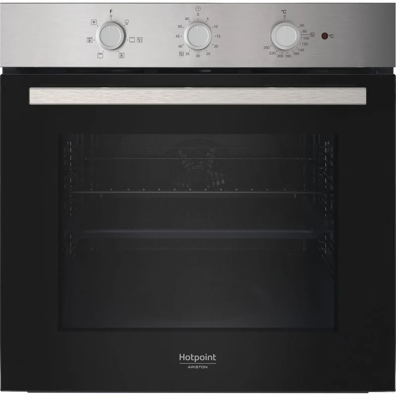 Forno Incasso Elettrico Hotpoint Ariston HAO 235H X Nero 71L Idrolitico