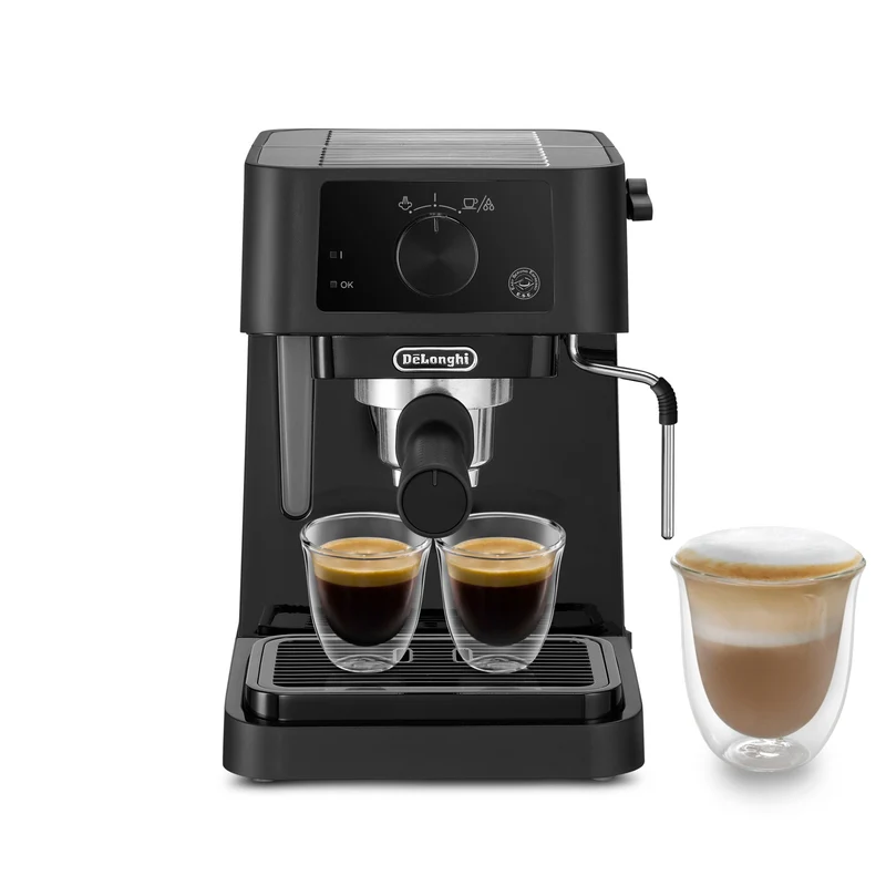De'Longhi Stilosa EC235.BK Macchina Espresso Manuale 15 bar Nero 1L 2 Tazze
