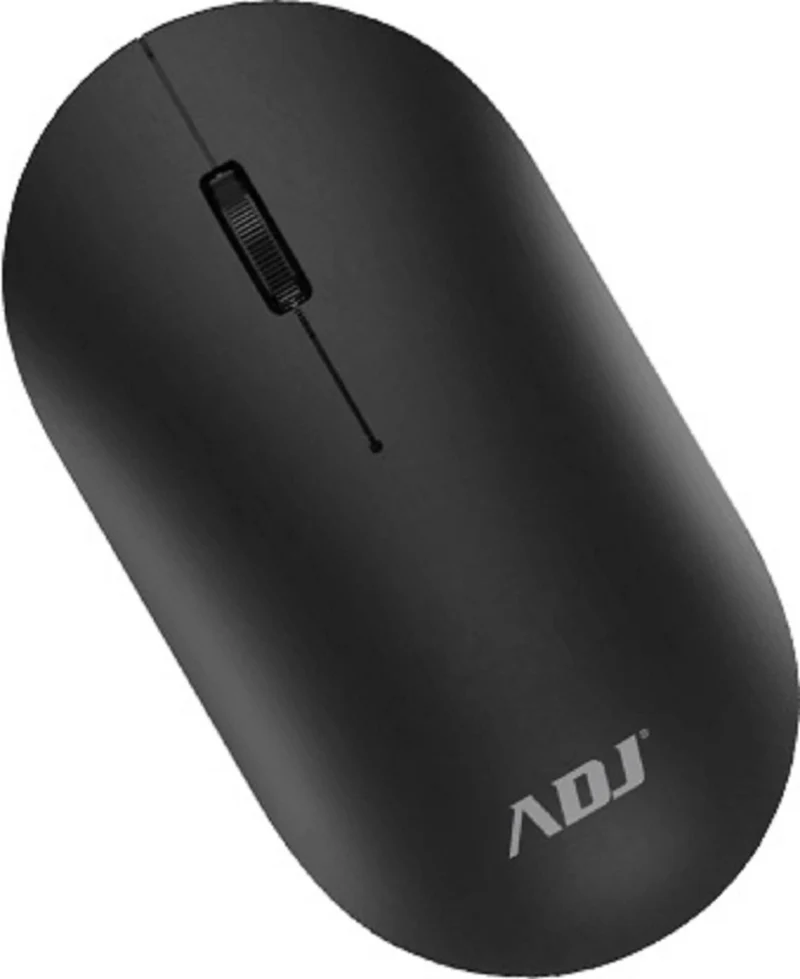 ADJ Mouse Wireless Ottico 3D Egg Nero 1000 DPI 3 Tasti Plug&Play