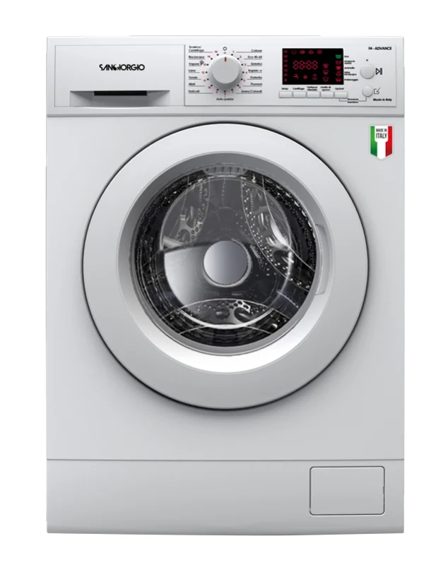 Ⓜ️🔵🔵🔵 SanGiorgio F812D - Lavatrice 8kg, centrifuga 1200 giri, MADE IN ITALY, 5 ANNI GARANZIA su SCHEDA ELETTRONICA, Nuova classe D (ex A+++)
