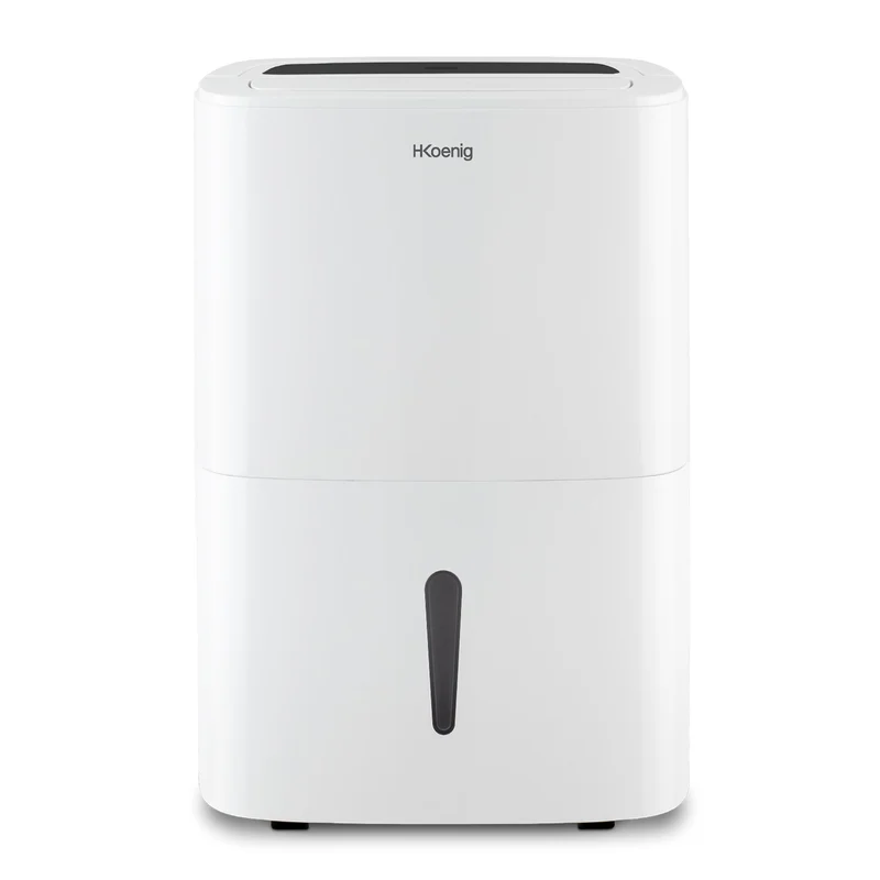 Ⓜ️🔵🔵🔵 H.Koenig DSH520 - Deumidificatore compatto e silenzioso, ANTI MUFFA E CATTIVI ODORI, dotato di funzione smart WiFi