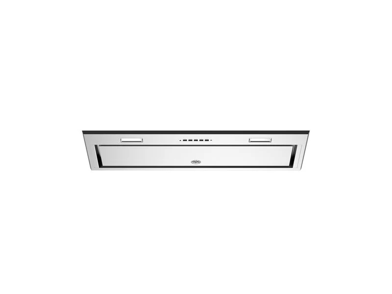 Ⓜ️🔵🔵🔵 BERTAZZONI KIN70MOD1XB - Cappa Sottopensile, 70 cm, Incasso, Serie Modern, Acciaio Inox, 1 Motore
