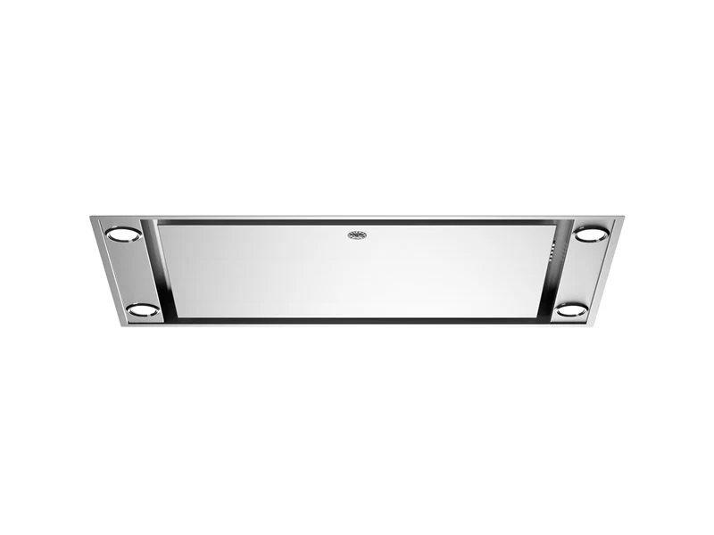 Ⓜ️🔵🔵🔵 BERTAZZONI KC90PRO1XA - Cappa a soffitto, 90 cm, Incasso, Serie Professional, Acciaio Inox, Nuova Classe A+