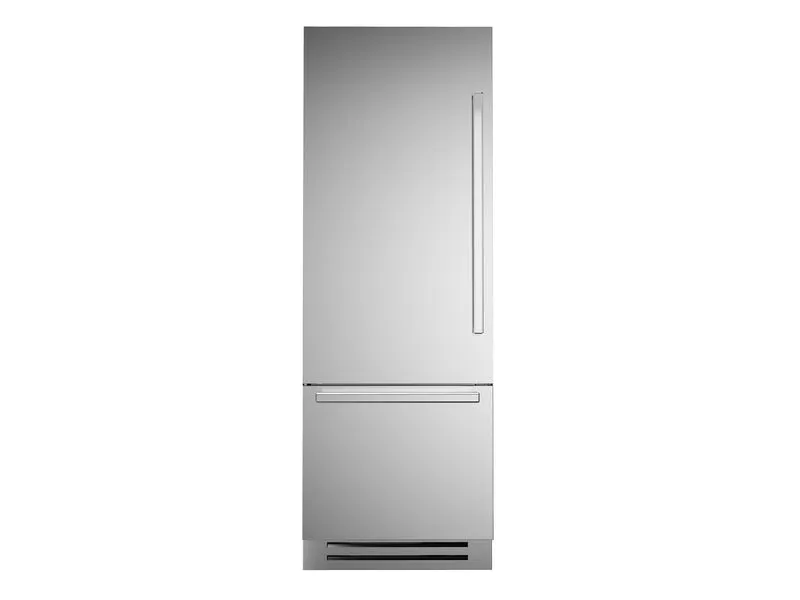 Ⓜ️🔵🔵🔵 BERTAZZONI REF755BBLXTT - Frigorifero da Incasso, 75 cm, Acciaio Inox, Serie Professional, Panel Installed, Flex Mode, Apertura Lato Sinistro, Nuova Classe F