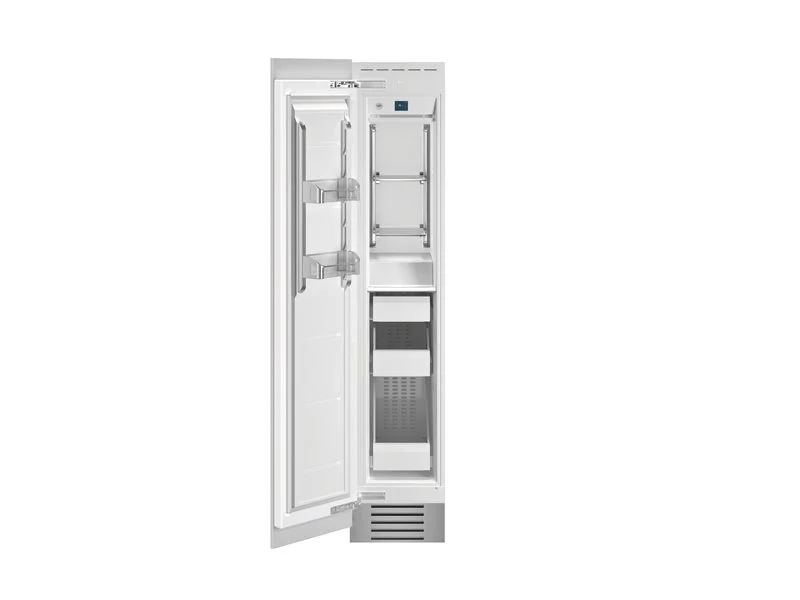 Ⓜ️🔵🔵🔵 BERTAZZONI FRZ455UBLPTT - Colonna Freezer, A Scomparsa Totale, Panel Ready, 45 cm, "Touch & Scroll", Display TFT