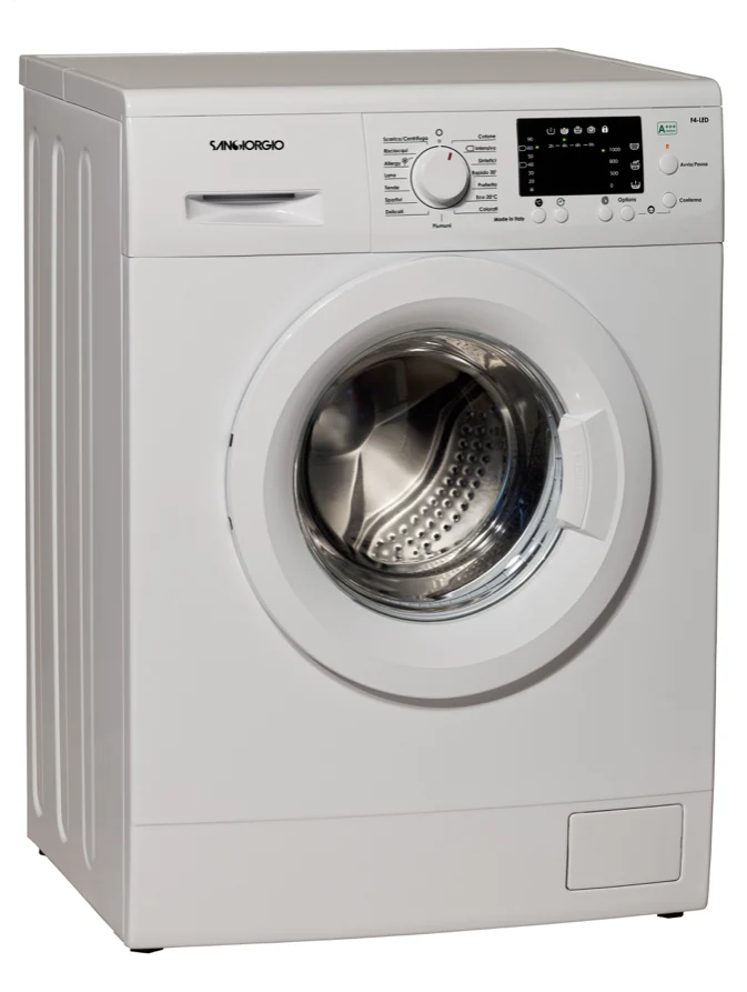 Ⓜ️🔵🔵🔵 SanGiorgio F710L - Lavatrice 7 kg, centrifuga 1000 giri, profondità 54 cm, Nuova classe D (ex A+++)