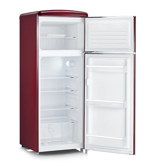 Ⓜ️🔵🔵🔵 SEVERIN RKG 8931 - Frigorifero Retrò doppia porta, VINACCIA, 208 litri, 55 cm, Nuova classe energetica E (ex A++)